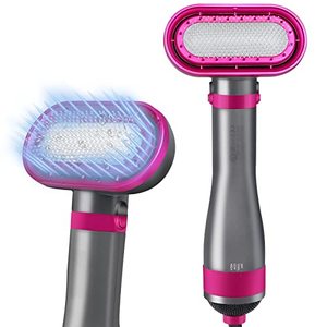 lot 7055 image: Pet hair dryer, upgraded 2-in-1 pet grooming hair dryer with a hair comb, home dog hair dryer, 360� surround air, three-stage thermostat, suitable for small and medium-sized dogs and cats