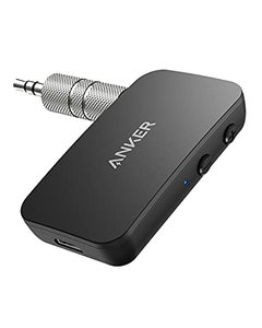 lot 7140 image: Anker Soundsync Bluetooth 5.0 Transmitter, 13-Hour Long Battery Life, aptX Low Latency, Dual Device Connection for TV, PC, CD Player, iPod  MP3  MP4 Player, iPadiPad AiriPad Mini, and More