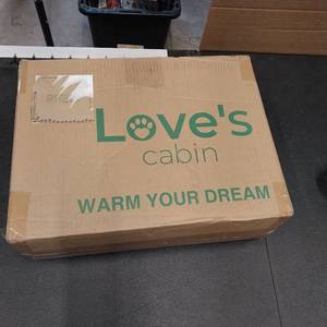 lot 7216 image: loves cabin 3 dog stairs