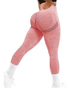 lot 7514 image: GYMTITAN Women High Waist Seamless Workout Leggings Scrunch Butt Lifting Yoga Pants