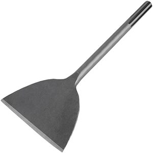 lot 7609 image: 6 Wide SDS Max Chisel Bit (Industrial Grade - 6 x 14) Tile Grout Thinset Removal Tool - Compatible with All SDS Max Rotary Hammers