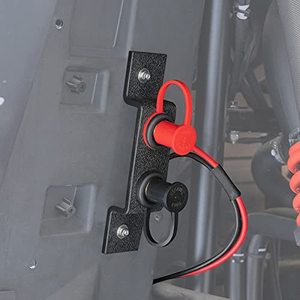 lot 7610 image: Kemimoto UTV Car Battery Jump Post Starter Jumpstart Battery Terminals Relocation Kit Remote Battery Charging Tool Jumper Terminals Work for UTV ATV Car Trucks RV Tractor Mower Diesel Boat
