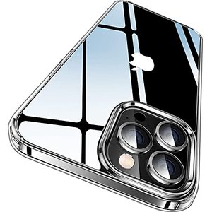 lot 7655 image: CASEKOO Upgraded Crystal Clear for iPhone 14 Pro Case, Never Yellow Exceed Mil-Grade Protection Protective Shockproof Cover for Women Men Slim Transparent iPhone 14 Pro Phone Case 6.1 inch, Clear