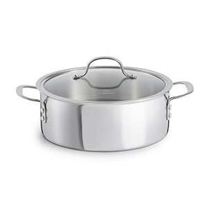 lot 7733 image: Calphalon Tri-Ply Stainless Steel Cookware, Dutch Oven, 5-quart
