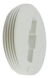 lot 7748 image: Canplas 193063 Flush Cleanout Plug, 3-Inch