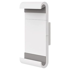 lot 7750 image: Barkan 7-12 inch Fixed Tablet Wall Mount 3 lbs White Firm Tablet Clamp 360 Degree Rotation Very Low Profile 5 Year Warranty