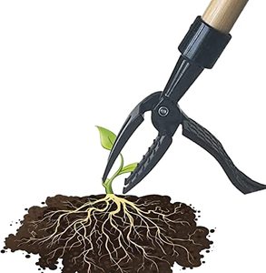 lot 7395 image: TANSHOP Weed Picker Weed Removal Tool for Garden Stand-Up-Weeder Weed Puller - Easily Remove Weeds Without Bending or Kneeling - Aluminum and Anti-Rust