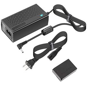 lot 7802 image: Kimaru ACK-E12 DR-E12 DC Coupler LP-E12 Dummy Battery AC Power Adapter Kit for Canon EOS M10,EOS M50,EOS M50 Mark ii,EOS M100,EOS M200,EOS M,EOS M2,Kiss M,Kiss M2 Cameras.