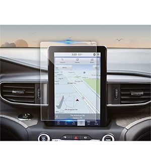 lot 7818 image: CDEFG for 2020 2021 2022 2023 Ford Explorer Screen Protector, Explorer (XLT, ST-Line, Timberline, Limited, ST, King Ranch, Platinum) Hybrid Platinum 10.1-Inch SYNC 3 Touchscreen Infotainment, Radio Navigation Display Tempered Glass Cover (10.1 Inch)