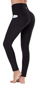 lot 8003 image: Ewedoos Womens Yoga Pants with Pockets - Leggings with Pockets, High Waist Tummy Control Non See-Through Workout Pants (EW320 Black, Small)