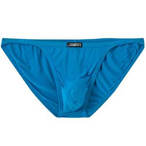 lot 8078 image: JINSHI Bikinis for Men Soft Breathable Low Rise Underwear Mens