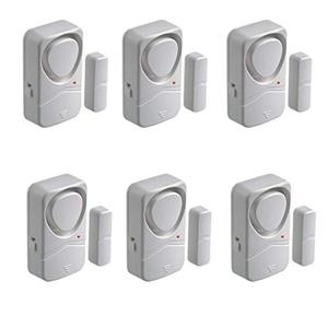 lot 8106 image: Door Alarm for Home, Door Sensor, Window Alarm for Home Security, Pool Door Alarm for Kids (6 Pack)