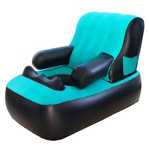 lot 8140 image: Inflatable BBL Sofa Chair for Butt with Arms Hole, Portable Blow up BBL Lifting Cushion Pillow After Surgery for Recovery Sitting Reading, Sit in Comfort