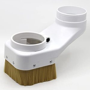 lot 8146 image: ZKGRAND CNC Dust Shoe,100mm(3.94in),White
