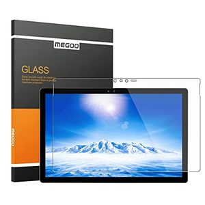 lot 8168 image: Megoo Screen Protector for Surface Pro 3, Tempered Glass, HD ClearScratch resistantFriendly Touching Screen - Designed for Microsoft Surface Pro 3 (12 inch) �