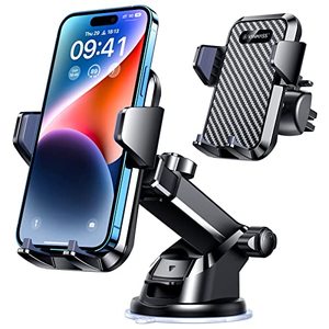 lot 8182 image: VANMASS Universal Car Phone Mount,Patent & Safety Certs Upgraded Handsfree Stand, Phone Holder for Car Dashboard Windshield Vent, Compatible with iPhone 14 13 12 Samsung Android & Pickup Truck
