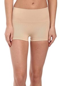 lot 8301 image: SPANX Shapewear For Women Everyday Shaping Tummy Control Panties Boyshort Soft Nude LG - Regular