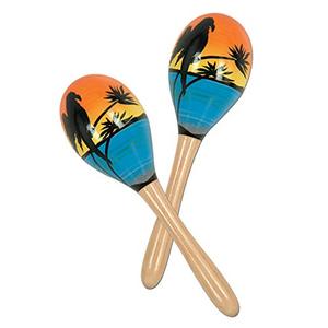 lot 8308 image: Tropical Fun Party Maracas (2Pkg)
