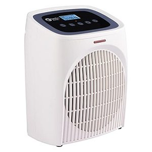 lot 8324 image: Comfort Zone CZ58WT Bathroom Space Heater, ALCI Safety Plug, White