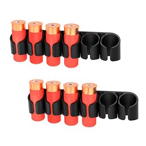 lot 8593 image: Ideagle Shotgun Shell Holder Side Saddle for 12 Gauge, 2 Pack Shotshell Carrier