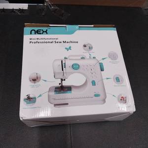 lot 8846 image: next Mini Multifunctional professional sew machine