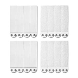 lot 8326 image: 28-Pairs(56 Strips) Large Picture Hanging Strips Heavy Duty, Removable Hook and Loop Tape, Picture Hanger Damage Free, Adhesive Strips for Frame Hanging and Christmas Decorations