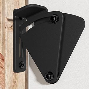 lot 8329 image: skysen Black 3-18 Sliding Barn Door Hardware Latch Lock Privacy Lock(dstg)