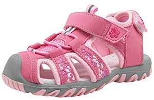 lot 8337 image: Apakowa Kids Girls Soft Sole Close Toe Sport Beach Sandals (ToddlerLittle Kid)