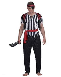 lot 8366 image: EraSpooky Halloween Adult Pirate Matey Mens Costume