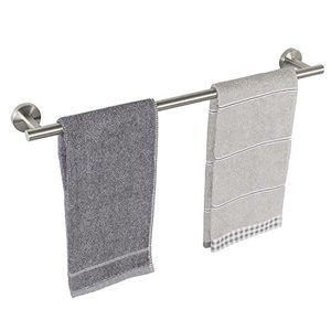 lot 8392 image: TocTen Bath Towel Bar - Thicken SUS304 Stainless Steel Bathroom Towel Holder, Towel Rod for Bathroom Heavy Duty Wall Mounted Towel Rack Hanger (20 in, Brushed Nickel)