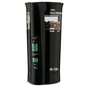 lot 8732 image: Mr. Coffee 12 Cup Electric Coffee Grinder with Multi Settings, Black, 3 Speed - IDS77