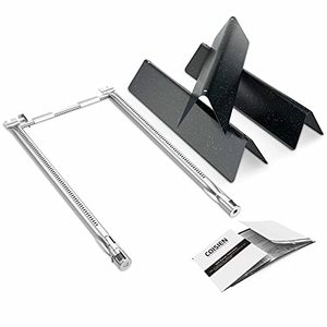 lot 8766 image: Coisien 18 Burner Tube Pipe and 15.3 Flavorizer bar for Weber Spirit 200 with Front Control, Spirit E-210, E-220, Spirit S-210, S-220 Gas Grill, Grill Replacement Parts Kit for Weber 7635 69785