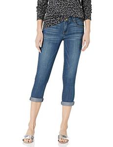 lot 9031 image: Democracy womens Absolution Crop Jeans, Authentic Blue, 14 US