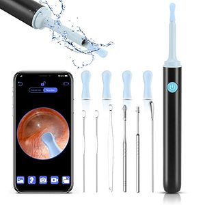 lot 9078 image: Ear Wax Removal Tool Camera, 1296P Ear Cleaner with 6Pcs Earpick, WiFi Ear Cleaning Kit with 6 LED Light, Earwax Remover for iOS & Android
