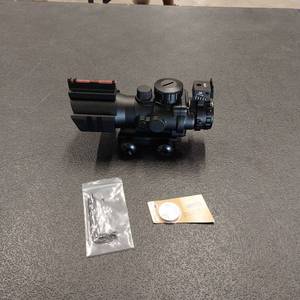 lot 9095 image: 4 by 32 compact scope.