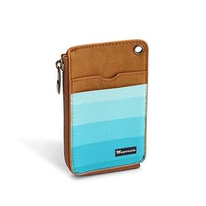 lot 9297 image: MNGARISTA Elastic Card Holder Wallet, Slim Minimalist Wallet Vertical Credit Card Holder and Men & Women Front Pocket Wallet with 3 Card Slots and 1 Side Zipper Pocket