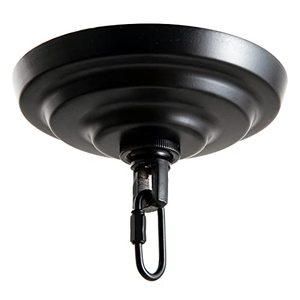 lot 9306 image: MAYOMAJO 5 Inch Light Canopy Kit with Heavy Duty, Replacement Cover Plate with Mounting Hardware for Chandelier, Pendant Light, Swag Light, Flower Basket or DIY Projects