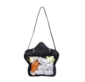 lot 9333 image: Ita Bag Heart Purse Kawaii Backpack Ita Bag Crossbody Clear Bag Star Crossbody Bags Ita Heart Bag Kawaii Wallet Lolita Bag Kawaii Bag Transparent Backpacks Cute Bag Japanese School Bag Anime Bag