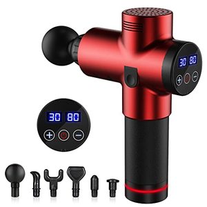 lot 9374 image: MPDPOW Massage Gun Deep Tissue, Muscle Massage Gun, Upgrade Powerful Portable Percussion Massage Gun for Athletes with Carry Case, Back Massager Gun Handheld for Back Neck Pain, Gifts for HimMen