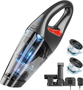 lot 9399 image: IMINSO Handheld Vacuum Cordless Car Vacuum with 9000PA, Lightweight Rechargeable Hand Vacuum Cordless with LED, Portable Mini Vacuum,Held Vacuum Cleaner for CarHome