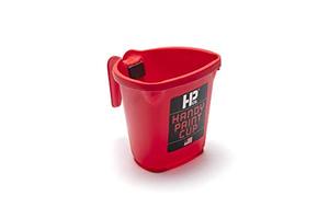 lot 9509 image: HANDy Paint Cup Holds 16 oz. of Paint or Stain, Integrated Magnetic Brush Holder, Ideal for Trim Work, Touch-ups, 1 Pack