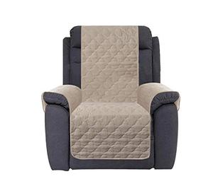 lot 9513 image: CHHKON Waterproof Nonslip Recliner Cover Stay in Place, Dog Couch Chair Cover Furniture Protector, Ideal Loveseat Slipcovers for Pets and Kids (Beige, 30)