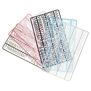 lot 9678 image: 34 Inch Letters for Felt Letter Boards,900 Pieces Including Letters, Numbers & Symbols for Changeable Plastic Message Boards (Five Colors)