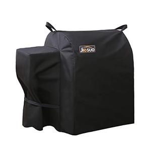 lot 9696 image: JIESUO Grill Cover for Traeger 20 Series, Junior & Tailgater Grills, Heavy Duty Waterproof Wood Pellet Grill Cover, Outdoor Full Length Grill Cover