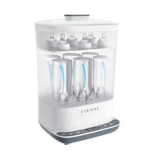 lot 9747 image: Baby Bottle Sterilizer, 6-in-1 HAUTURE Bottle Sterilizer and Dryer, Electric Steam Bottle Sanitizer for Baby stuffs, Baby Bottles & Breast Pump Accessories