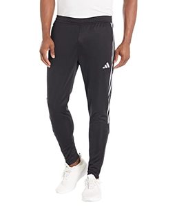 lot 24396 image: adidas Mens Size Tiro Pants, BlackReflective Silver, XX-LargeTall