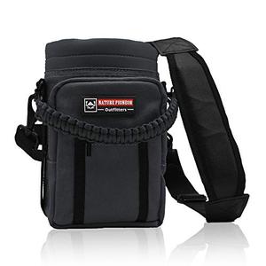 lot 24408 image: NATURE PIONEOR Neoprene Insulated Water Bottle Holder with Shoulder Strap for Half Gallon 64OZ  One Gallon 128OZ Sports Water Jugs Bottles, CarrierPouch Sleeve for Outdoor Camping, Hiking, Fishing