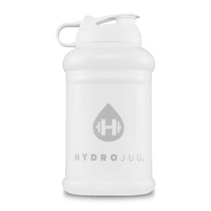 lot 24518 image: HydroJug Half Gallon Water Bottle 73oz - Refillable, Reusable Jug With Carry Handle - Leakproof Guarantee - Great For On-The-Go Hydration - Dishwasher Safe, BPA Free