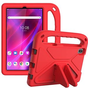 lot 24536 image: ATOOZ Lenovo Tab M8 Gen 3 Case 8-inch 2022, Kids Case for Lenovo Tab M8 HD (TB-8505F  TB-8505X TB-8506F) 2019, Shockproof Handle Stand Cover Case for Tab M8 HD LTE 8 Tablet (Red)