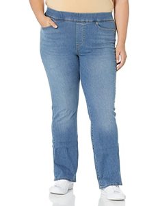 lot 24581 image: Signature by Levi Strauss & Co. Gold Label Womens Totally Shaping Pull-On Bootcut, (New) Sea Ranch 5D, 10 Regular